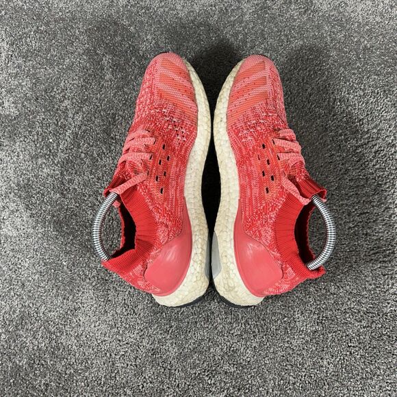Adidas Ultraboost Uncaged BB3903 Women’s Size 9 Shock Red Running Shoes Used - Picture 8 of 12